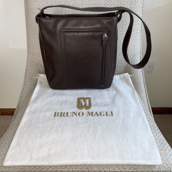 Handbags - Bruno Magli leather shoulder bag